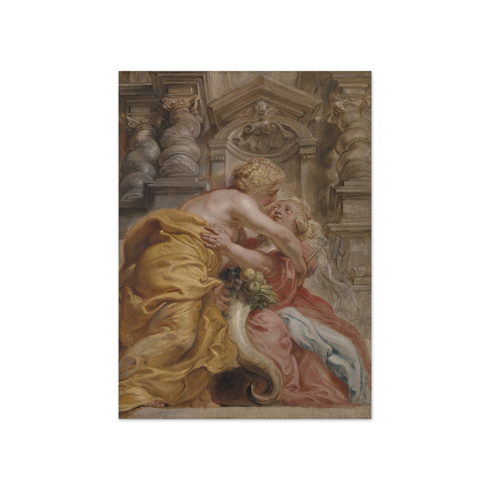 Peter Paul Rubens - Peace Embracing Plenty - Compact / Full Bleed / No Frame