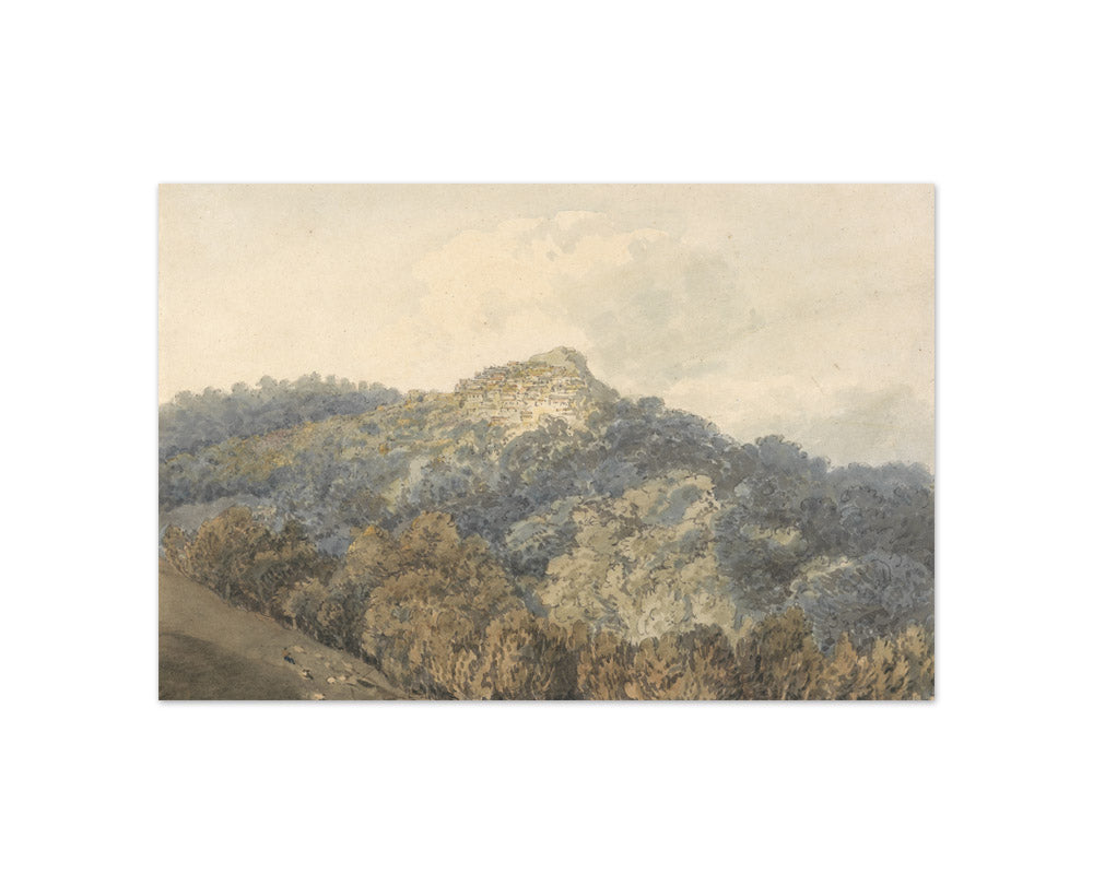 Thomas Girtin - Rocca del Papa, with Monte Cavo - Compact / Full Bleed / No Frame