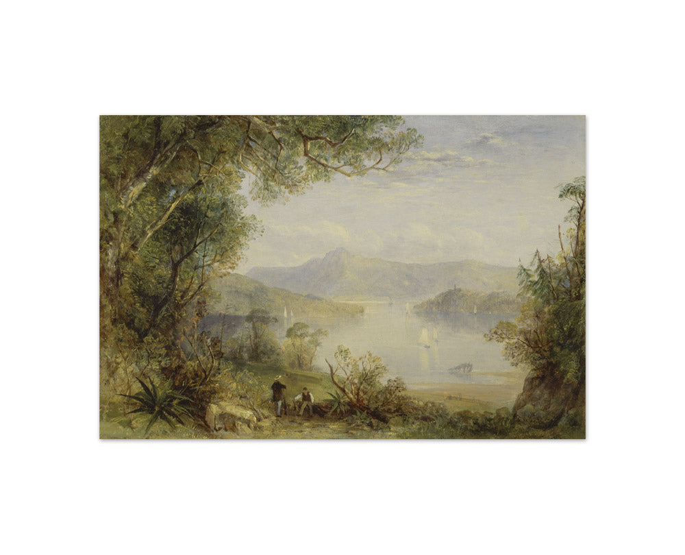Thomas Creswick - View on the Hudson River - Compact / Full Bleed / No Frame