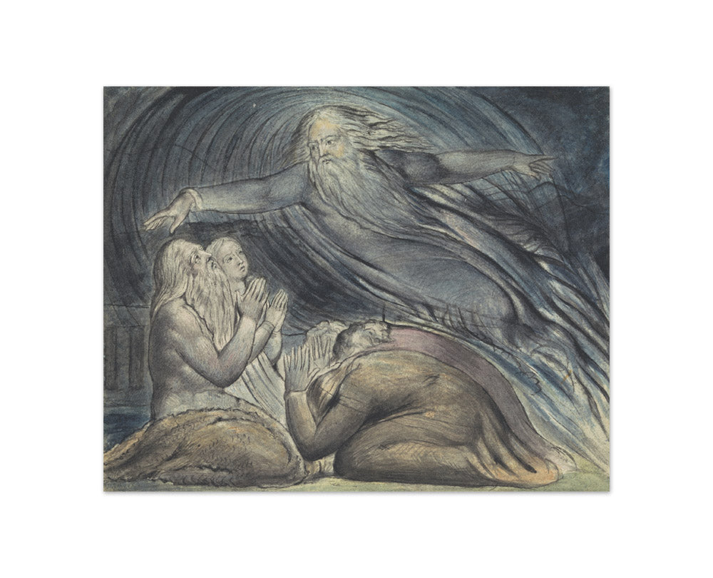 William Blake - The Lord Answering Job out of the Whirlwind - Compact / Full Bleed / No Frame