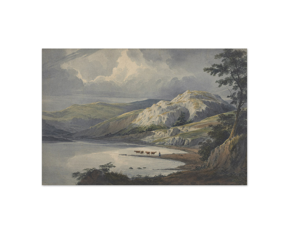 Joseph Mallord William Turner - A Mountain Lake - Compact / Full Bleed / No Frame