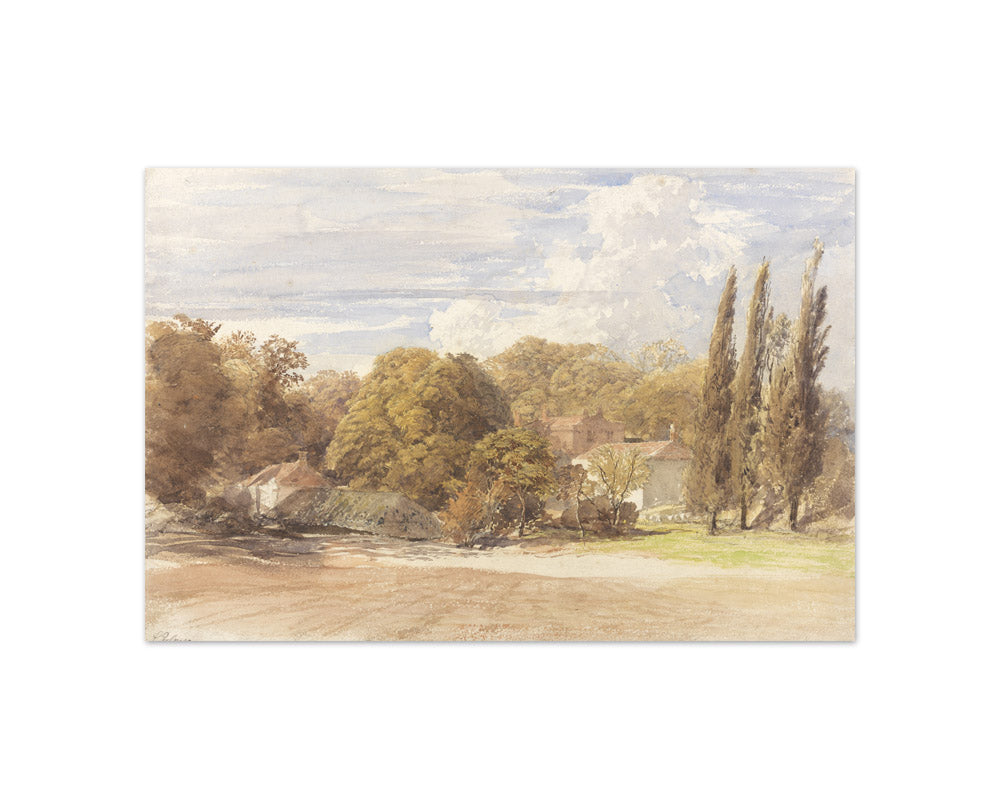 Samuel Palmer - Kensington Gardens - Compact / Full Bleed / No Frame