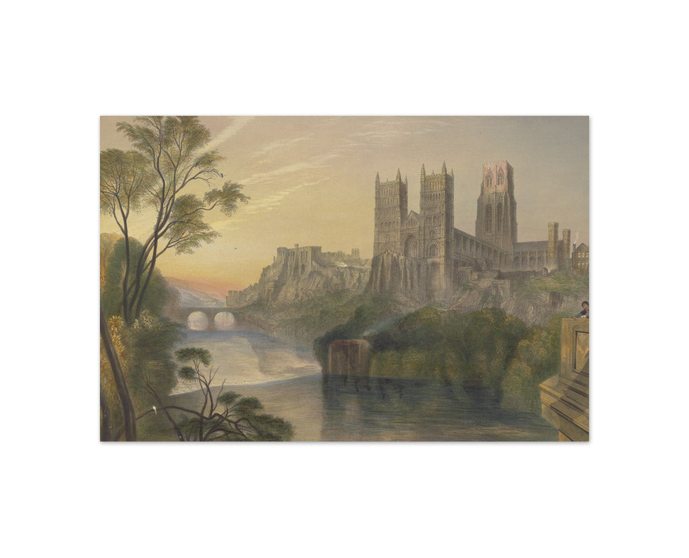 Joseph Mallord William Turner - Durham Cathedral - Compact / Full Bleed / No Frame