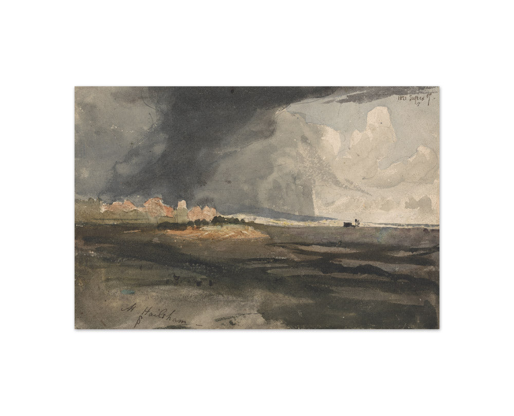 Samuel Palmer - At Hailsham, Sussex: a Storm Approaching - Compact / Full Bleed / No Frame