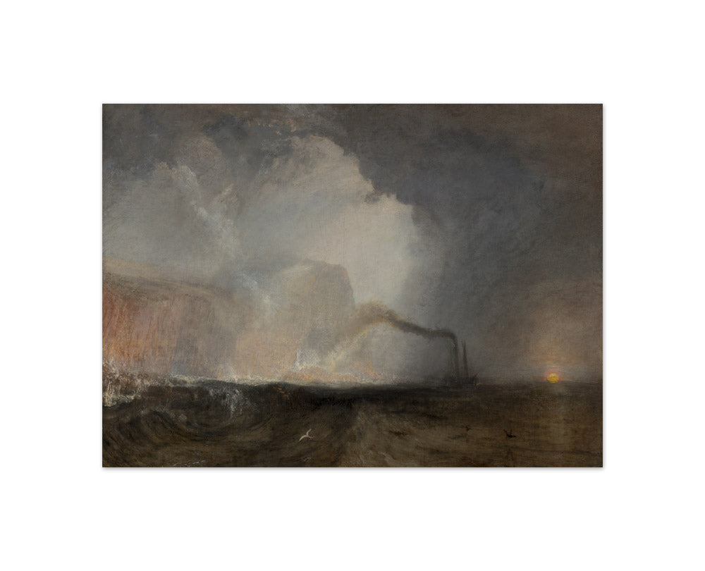 Joseph Mallord William Turner - Staffa, Fingal's Cave - Compact / Full Bleed / No Frame