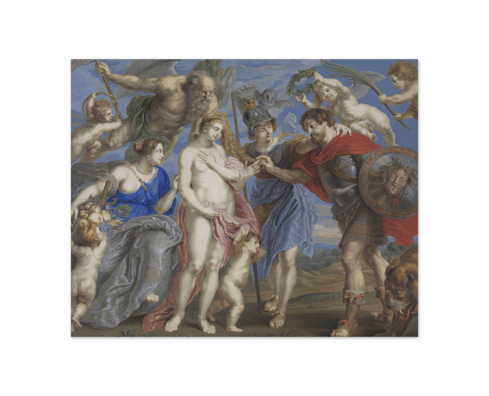 Bernard Lens - Victorious Hero Takes Occasion to Conclude Peace - Compact / Full Bleed / No Frame