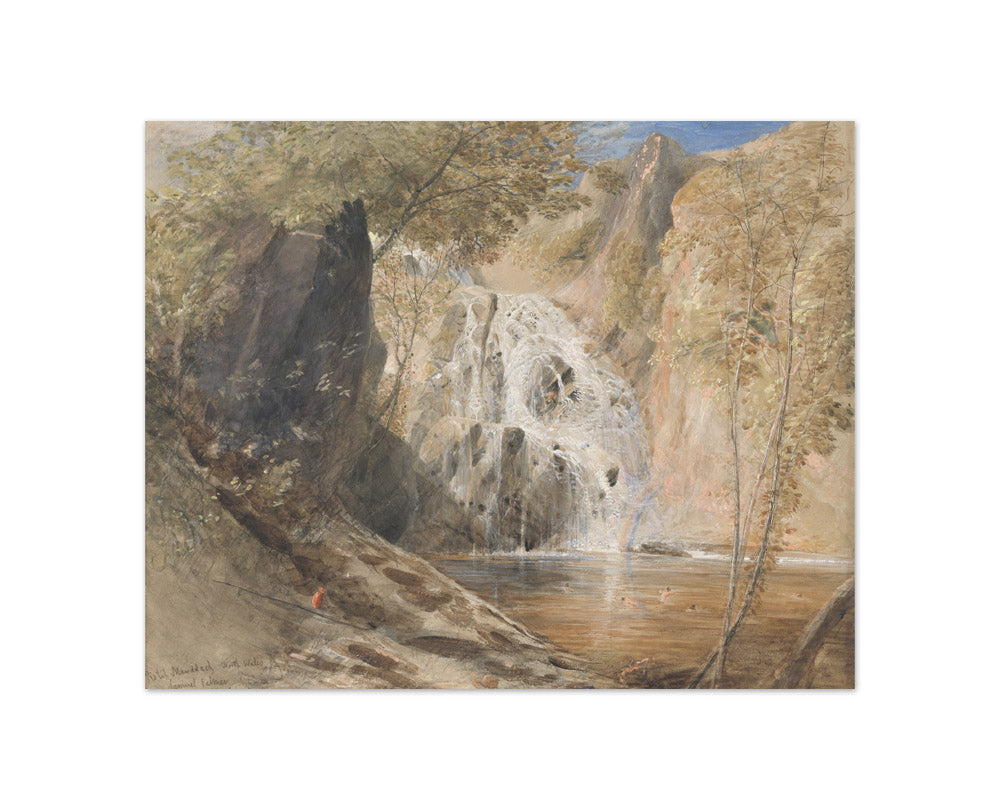 Samuel Palmer - The Waterfalls, Pistil Mawddach, North Wales - Compact / Full Bleed / No Frame
