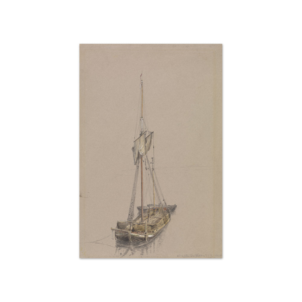 Joseph Mallord William Turner - A Barge - Compact / Full Bleed / No Frame