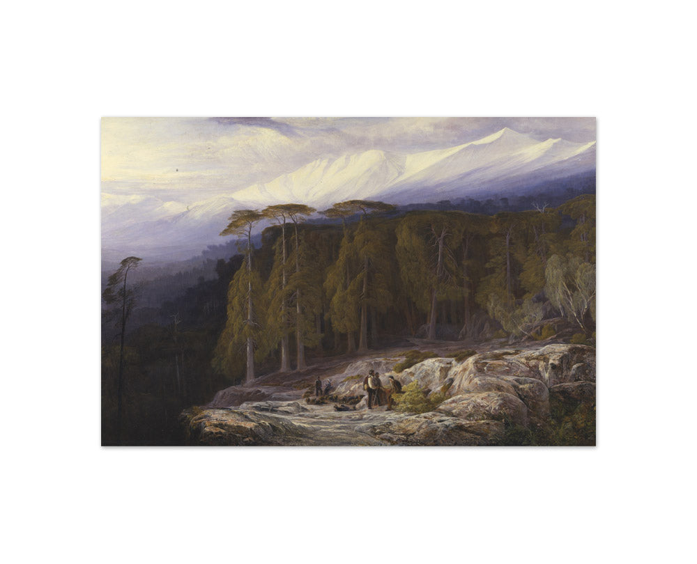 Edward Lear - The Forest of Valdoniello, Corsica - Compact / Full Bleed / No Frame