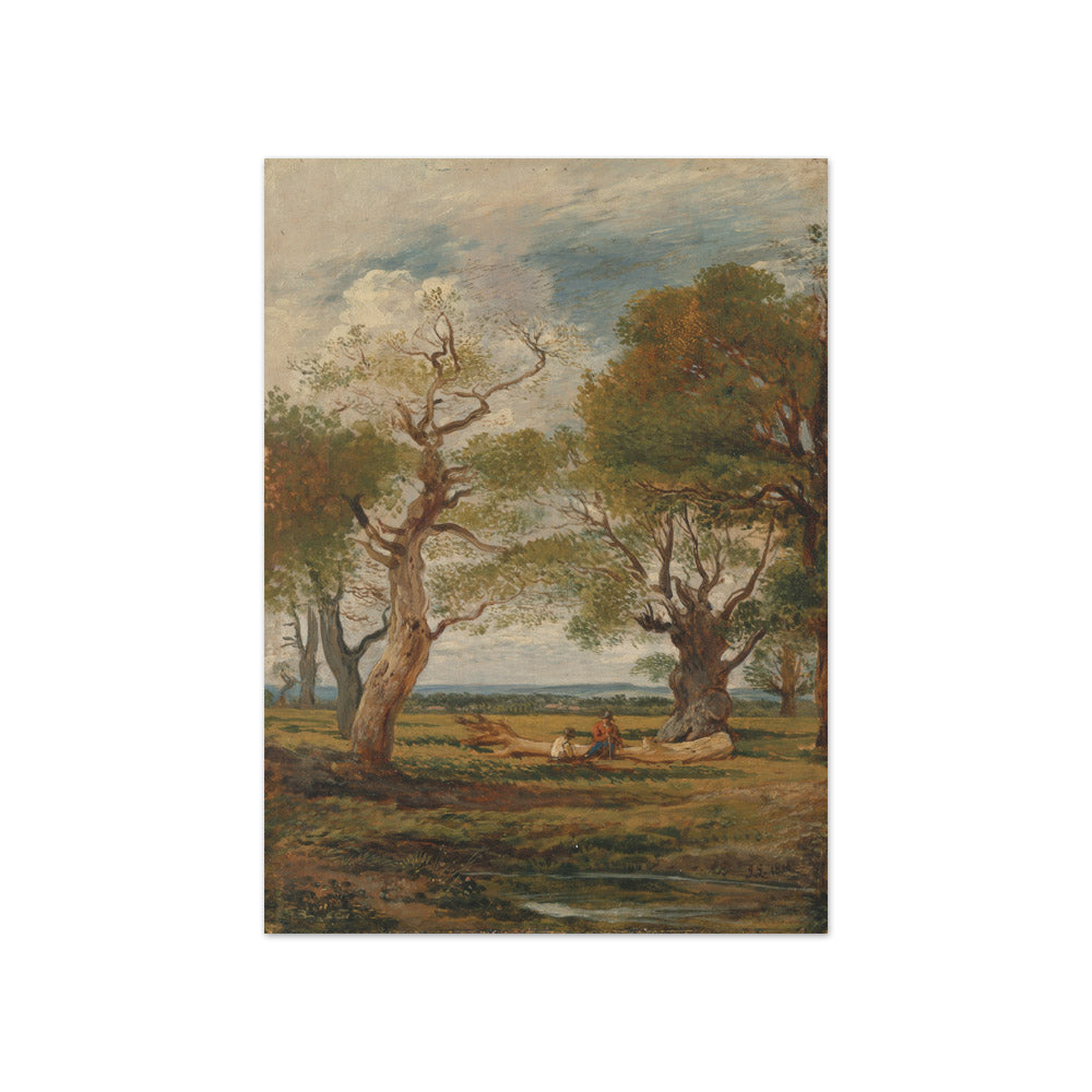John Linnell - Landscape with Figures - Compact / Full Bleed / No Frame