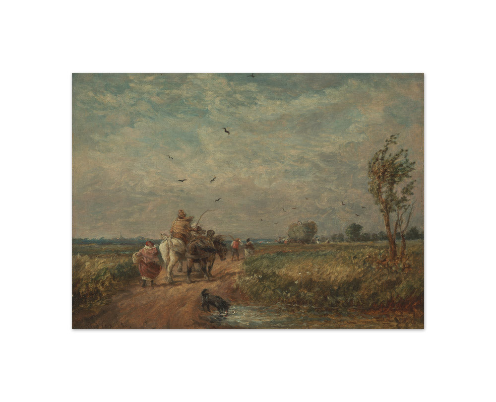David Cox the Elder - Going to the Hayfield - Compact / Full Bleed / No Frame