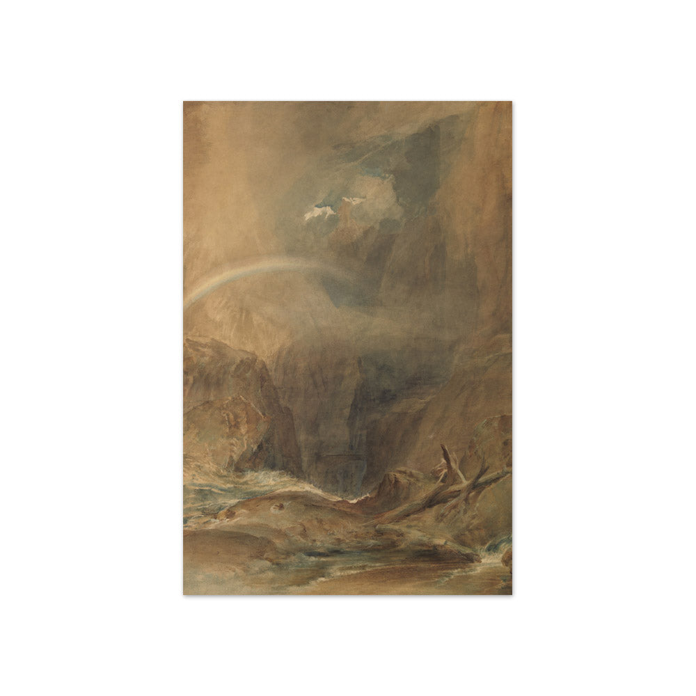 Joseph Mallord William Turner - Devil's Bridge, Saint Gotthard's Pass - Compact / Full Bleed / No Frame