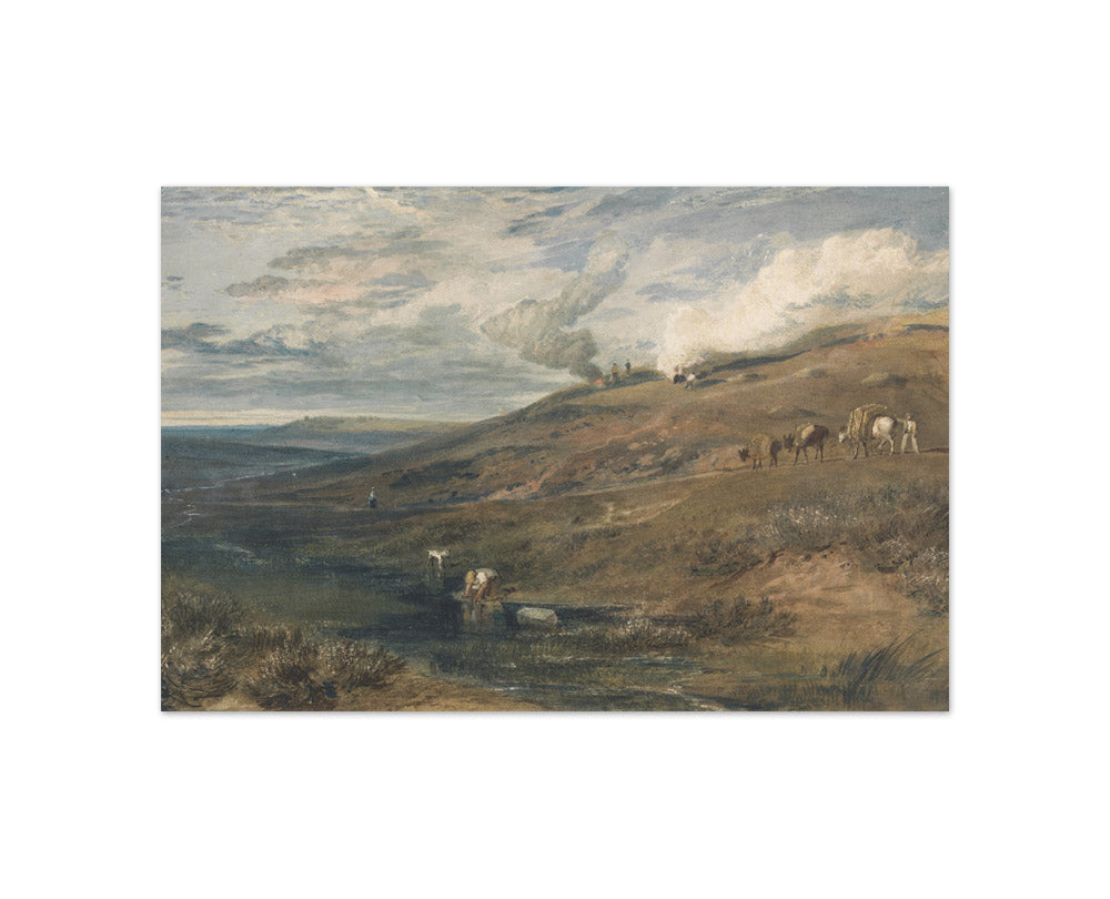 Joseph Mallord William Turner - Dartmoor: The Source of the Tamar and the Torridge - Compact / Full Bleed / No Frame