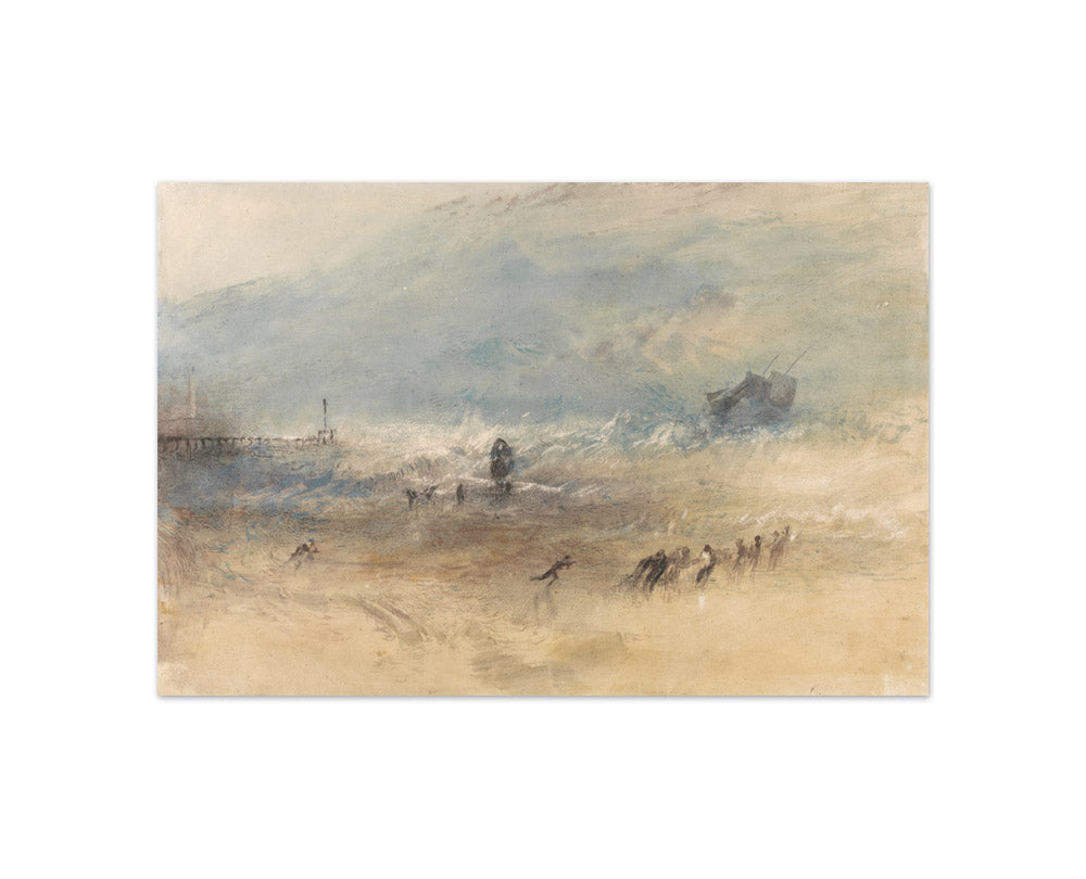 Joseph Mallord William Turner - Yarmouth Sands - Compact / Full Bleed / No Frame