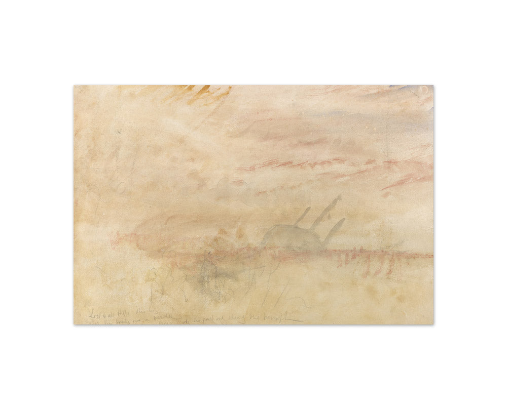Joseph Mallord William Turner - Lost to All Hope the Brig - Compact / Full Bleed / No Frame