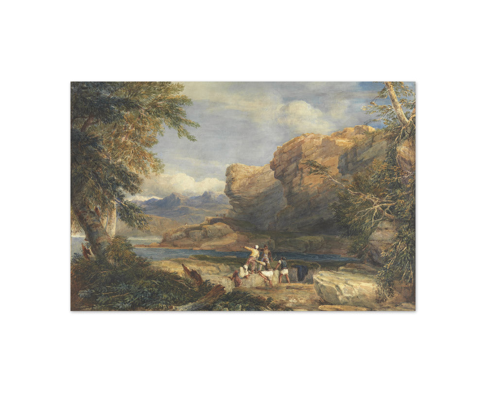 David Cox the Elder - Pirate's Isle - Compact / Full Bleed / No Frame