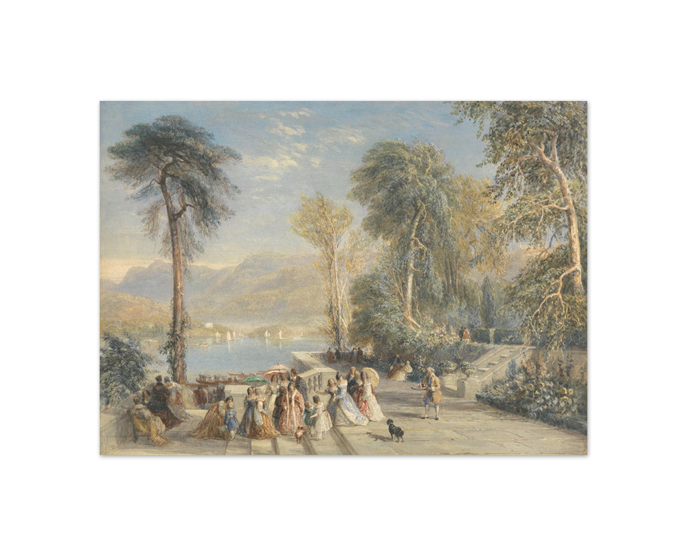 David Cox the Elder - Windermere During the Regatta - Compact / Full Bleed / No Frame