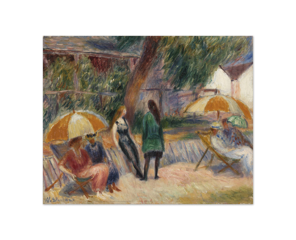 William James Glackens - Beach with Figures, Bellport - Compact / Full Bleed / No Frame