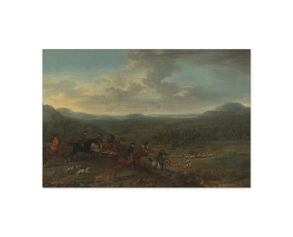 John Wootton - A Fox Hunt - Compact / Full Bleed / No Frame