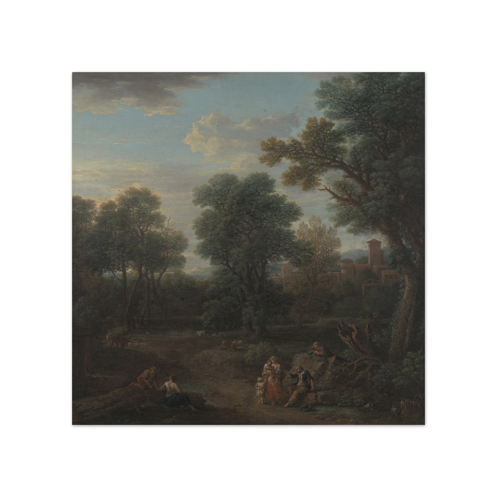John Wootton - Classical Landscape: Morning - Compact / Full Bleed / No Frame
