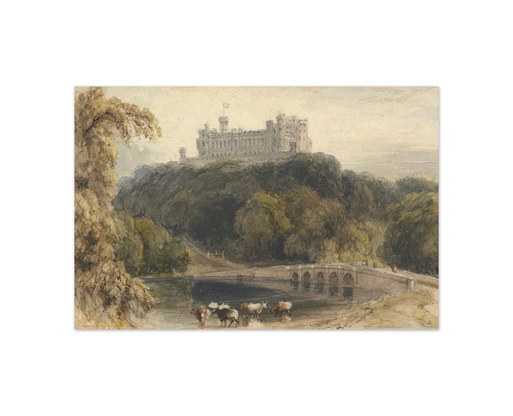 William Daniell - Belvoir Castle, Rutland - Compact / Full Bleed / No Frame