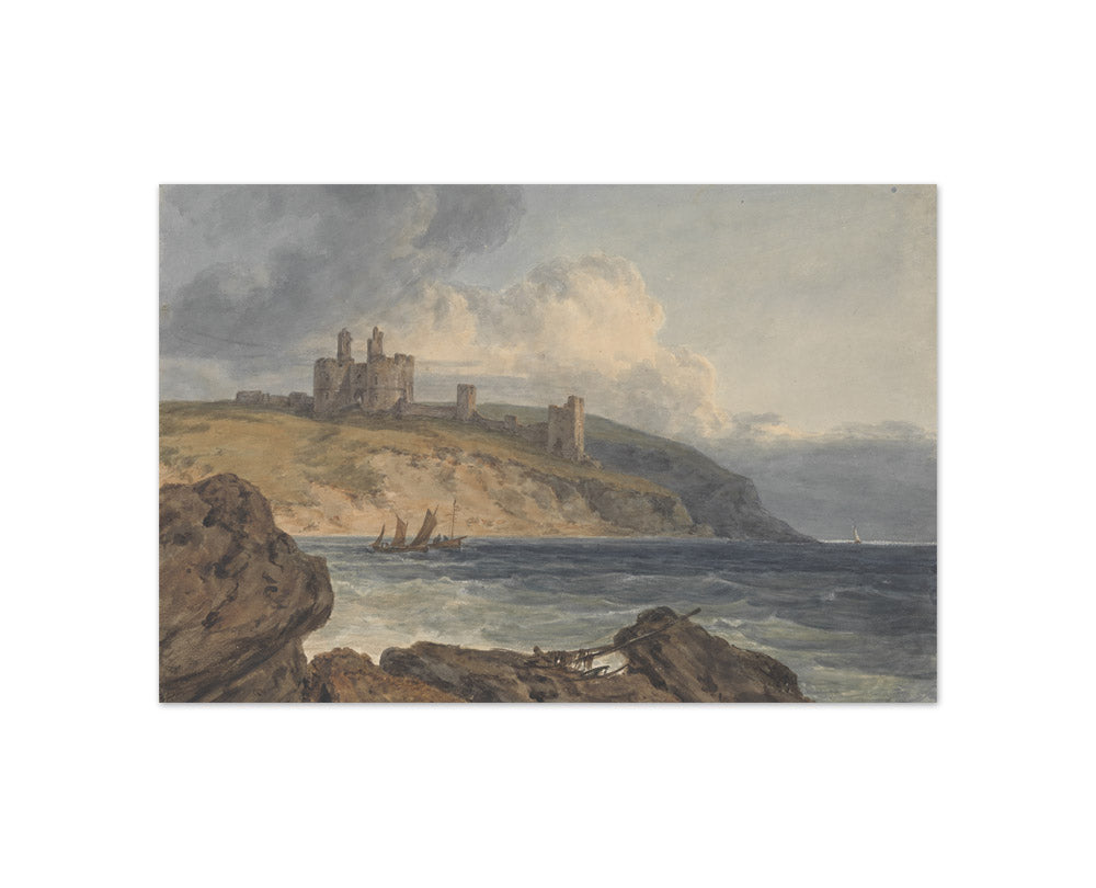 Joseph Mallord William Turner - Dunstanburgh Castle - Compact / Full Bleed / No Frame