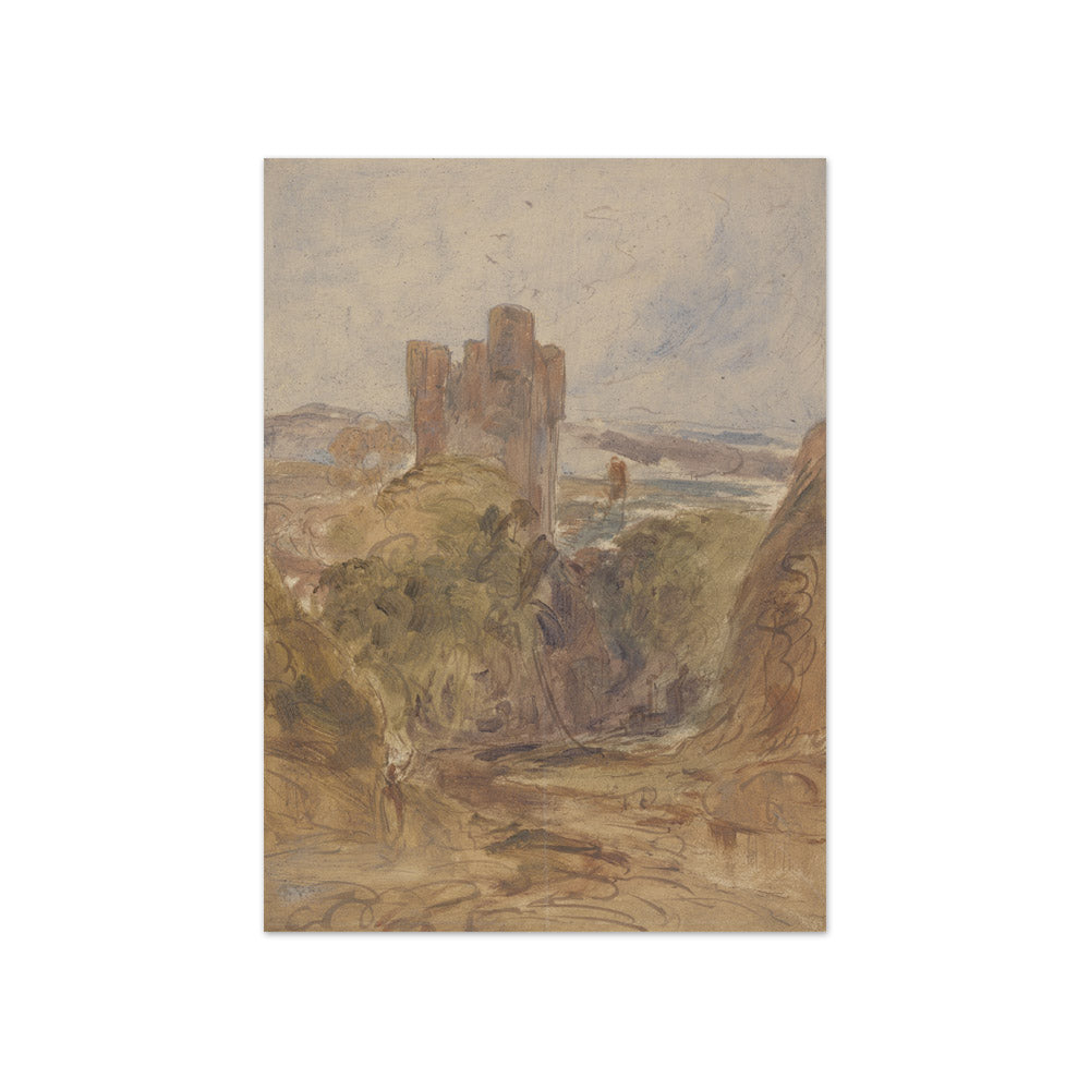Unknown - Tantallon Castle (?), a study - Compact / Full Bleed / No Frame