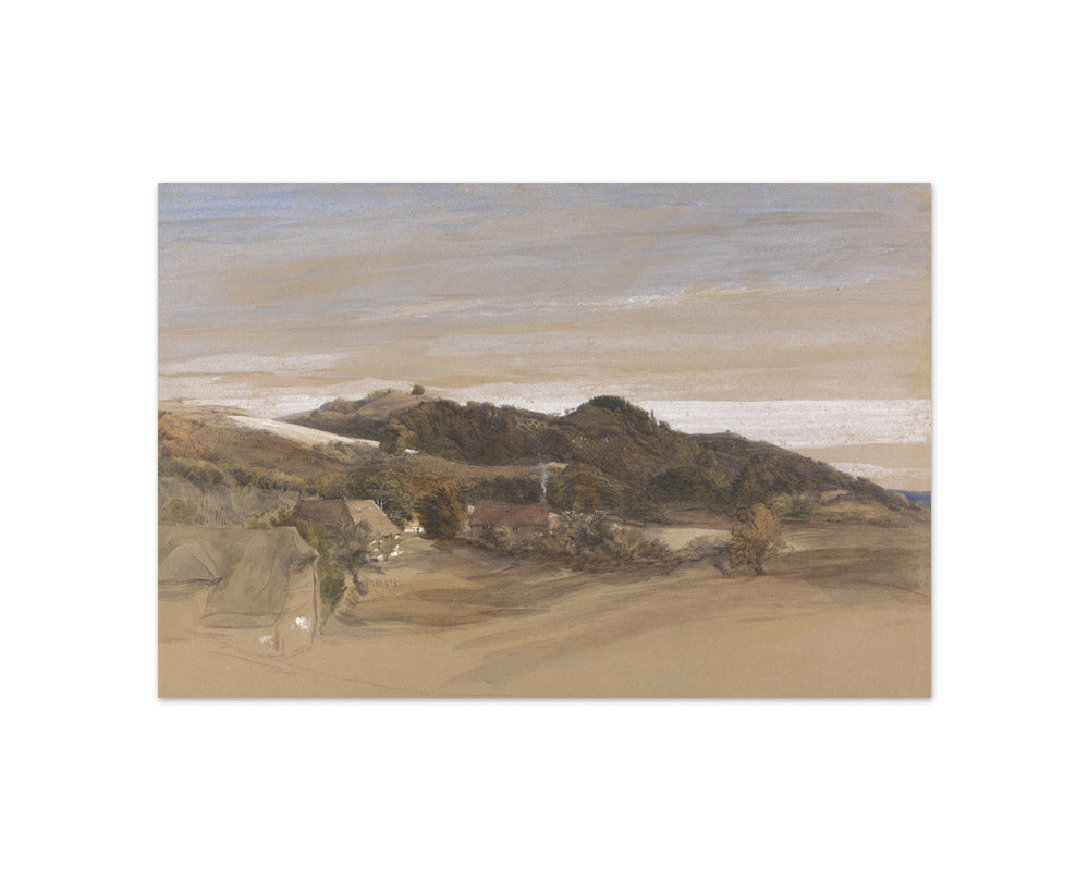 Samuel Palmer - Underriver Hills, near Sevenoaks, Kent, from the Grounds of J. Herries, Esq. - Compact / Full Bleed / No Frame