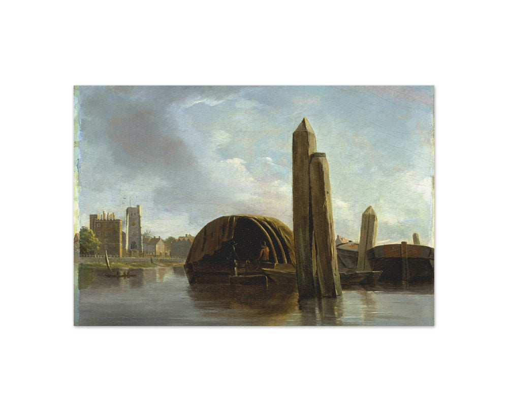 Samuel Scott - A View of Lambeth - Compact / Full Bleed / No Frame