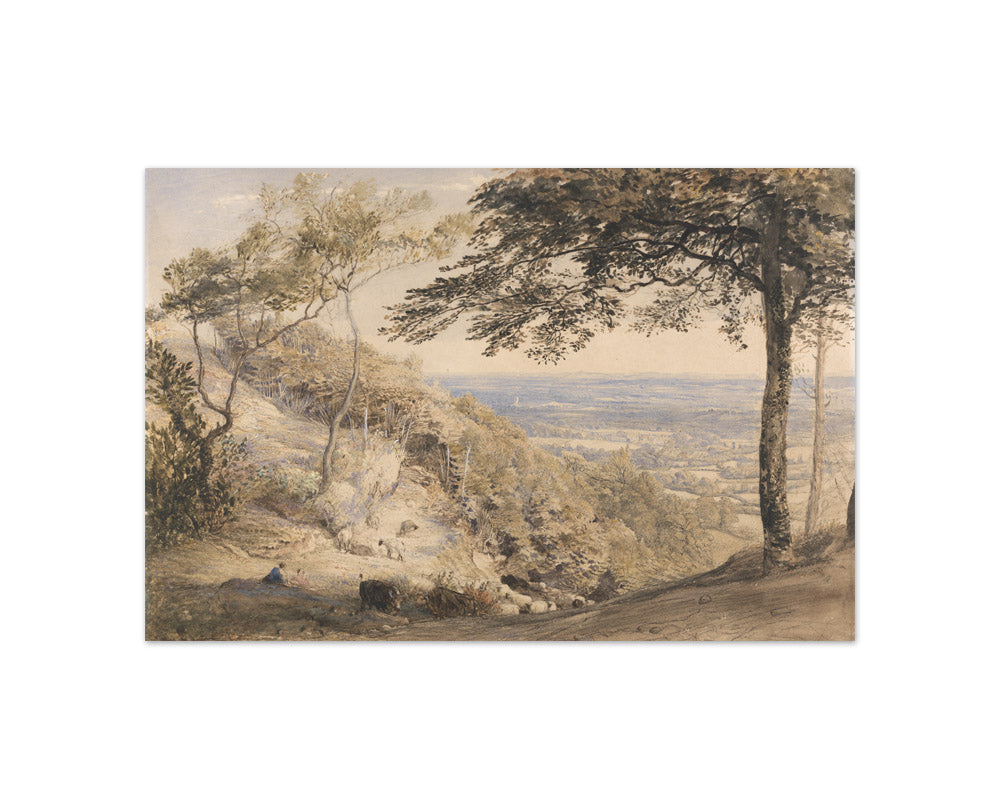 Samuel Palmer - Wilmot's Hill, Kent - Compact / Full Bleed / No Frame