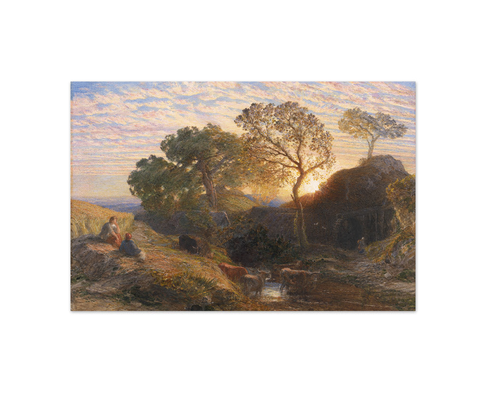 Samuel Palmer - Sunset - Compact / Full Bleed / No Frame