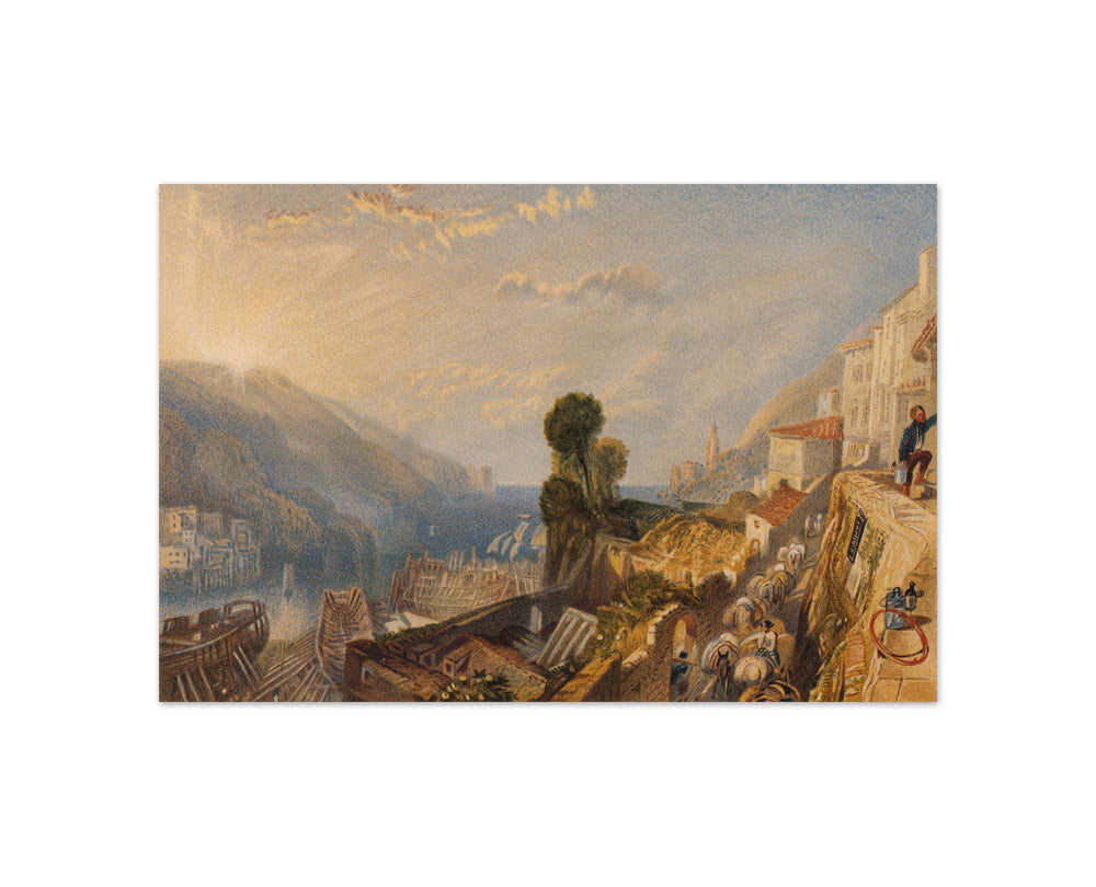 Joseph Mallord William Turner - Dartmour on the River Dover - Compact / Full Bleed / No Frame