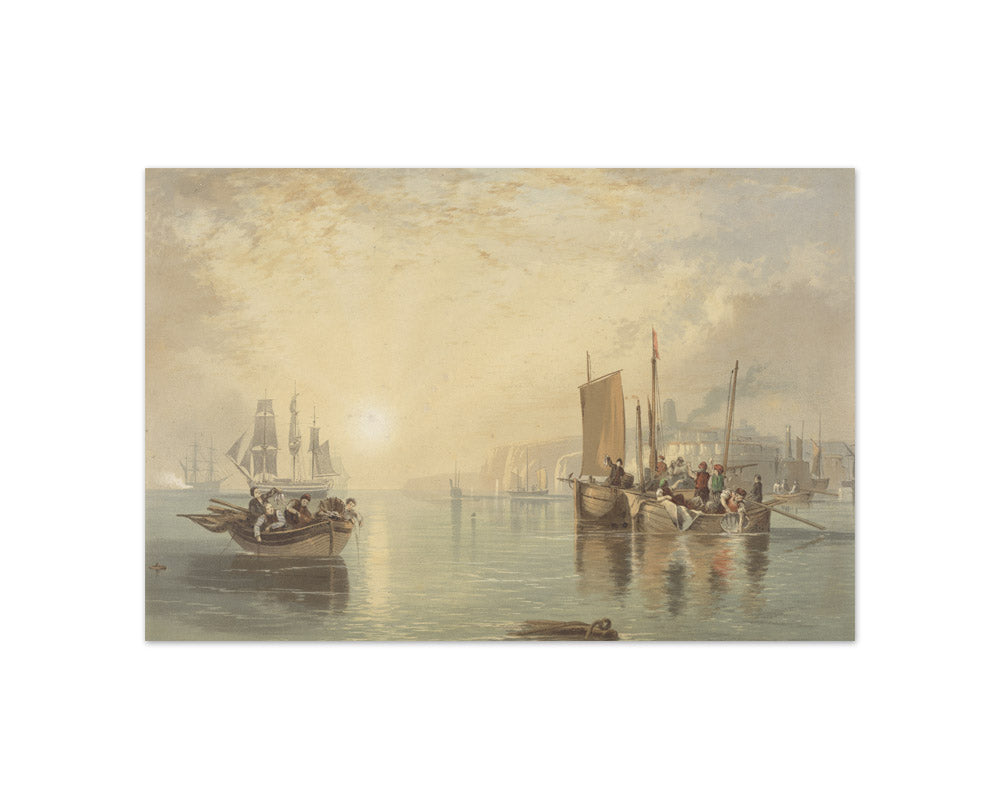 Joseph Mallord William Turner - Sunrise, Margate - Compact / Full Bleed / No Frame