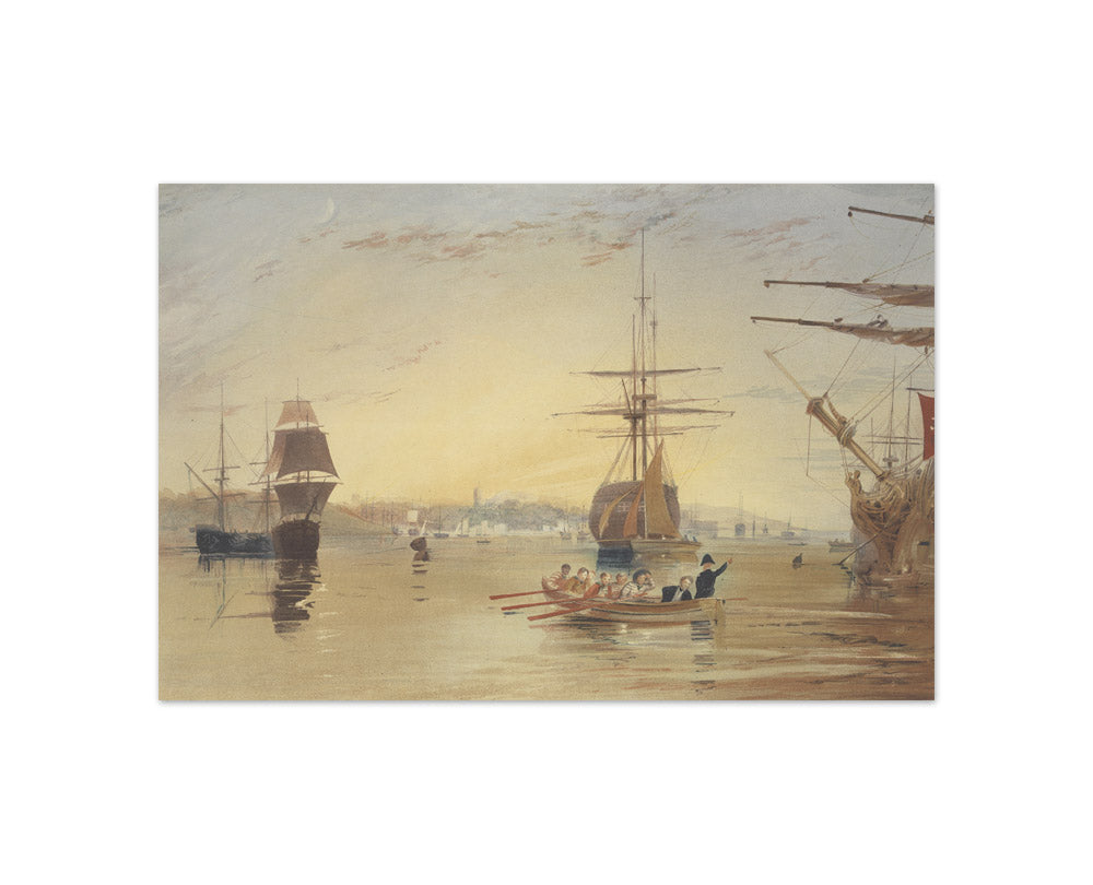 Joseph Mallord William Turner - Cowes - Compact / Full Bleed / No Frame