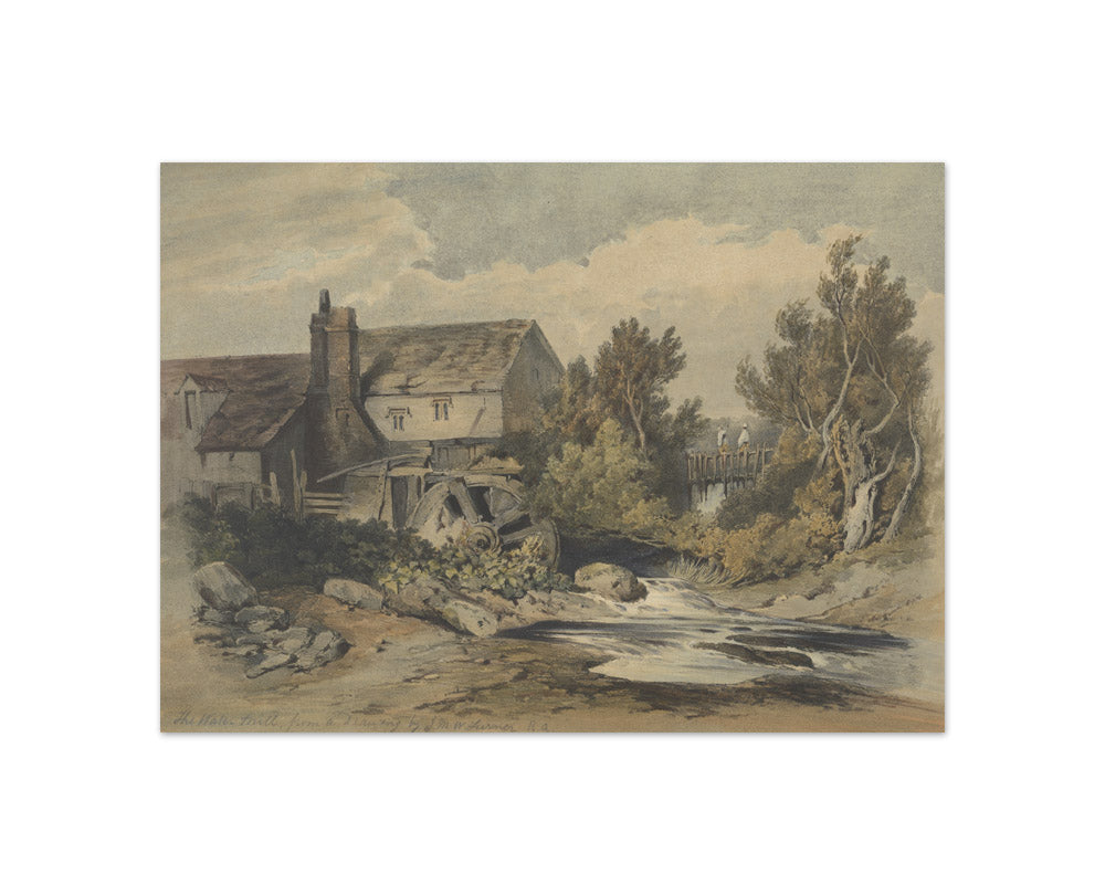 William Gauci - The Water Mill - Compact / Full Bleed / No Frame