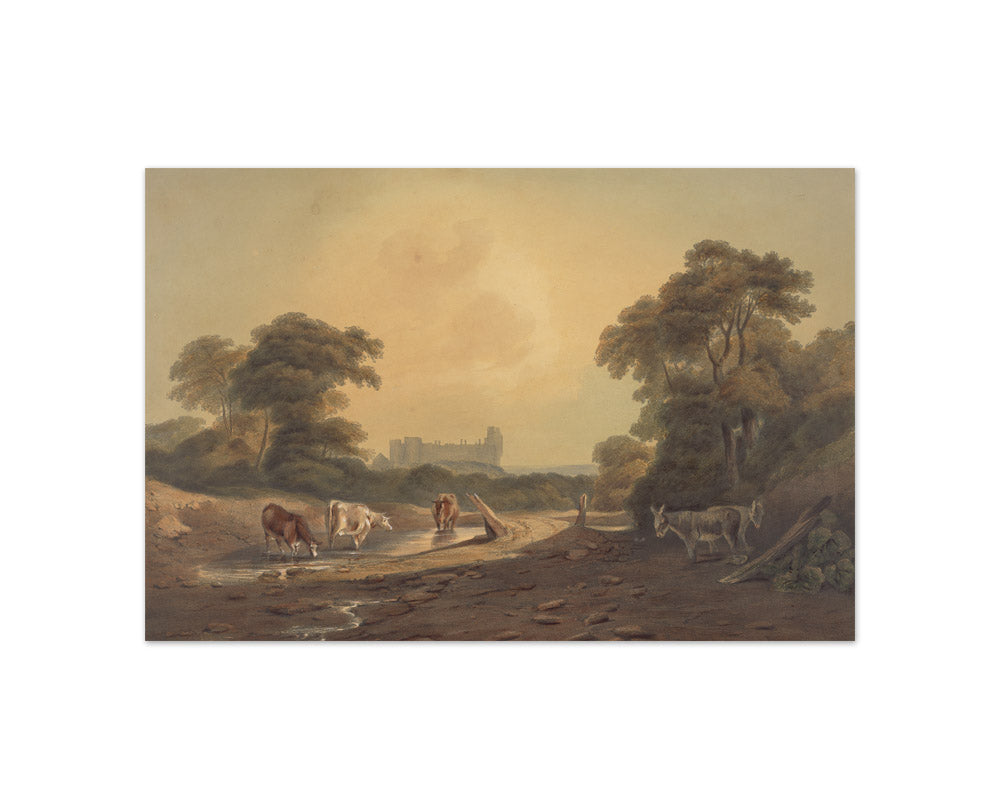 William Gauci - St. Donat's Castle, Glamorganshire - Compact / Full Bleed / No Frame