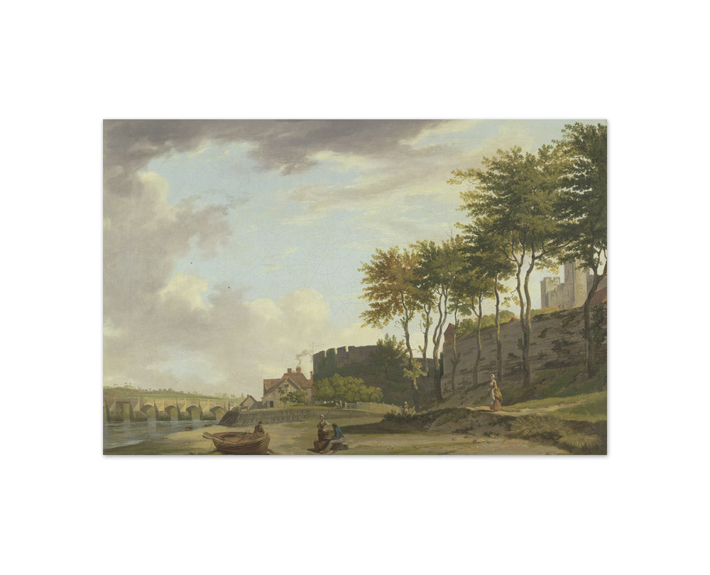 Francis Wheatley - The Medway at Rochester - Compact / Full Bleed / No Frame