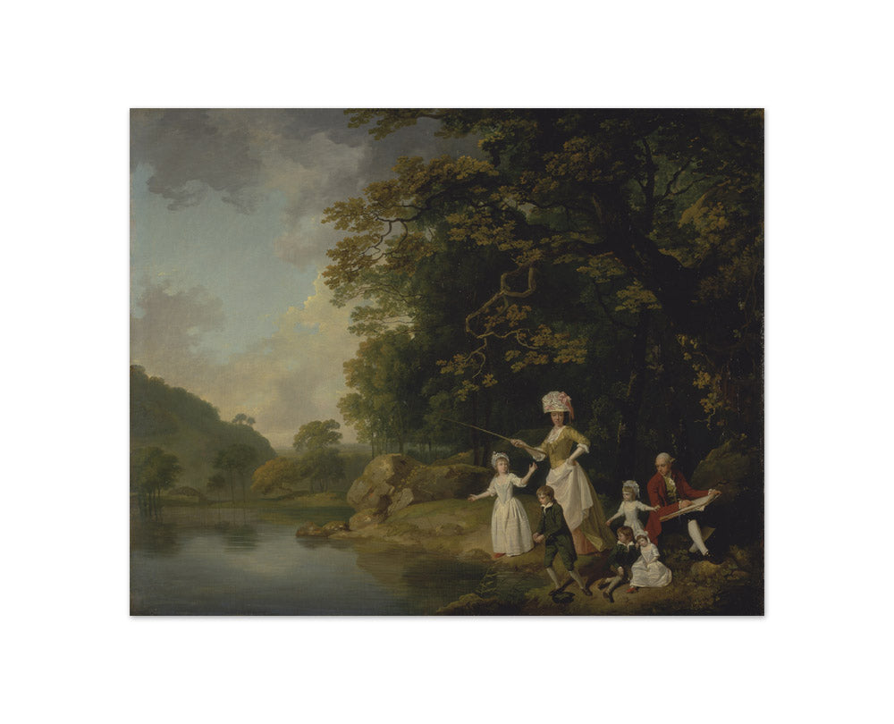 Francis Wheatley - The Browne Family - Compact / Full Bleed / No Frame