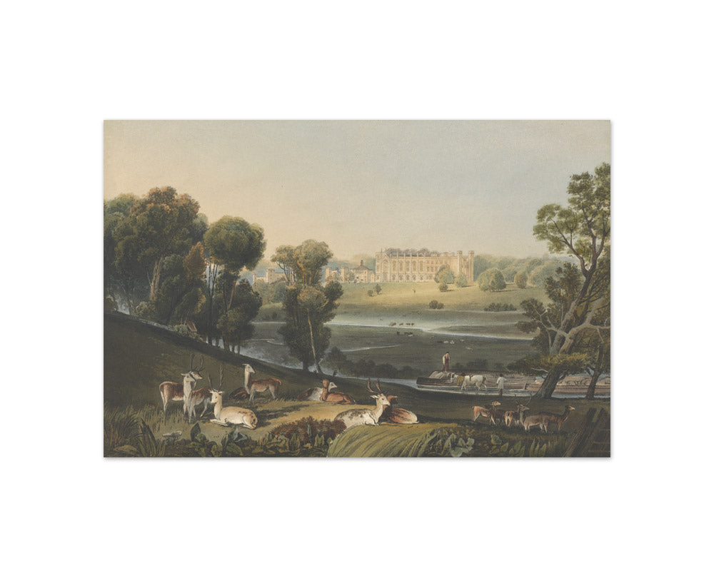Robert Havell - Cassiobury, Hertfordshire, The Seat of the Earl of Essex - Compact / Full Bleed / No Frame