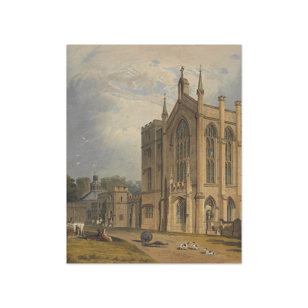 Joseph Mallord William Turner - West Front, Cassiobury - Compact / Full Bleed / No Frame