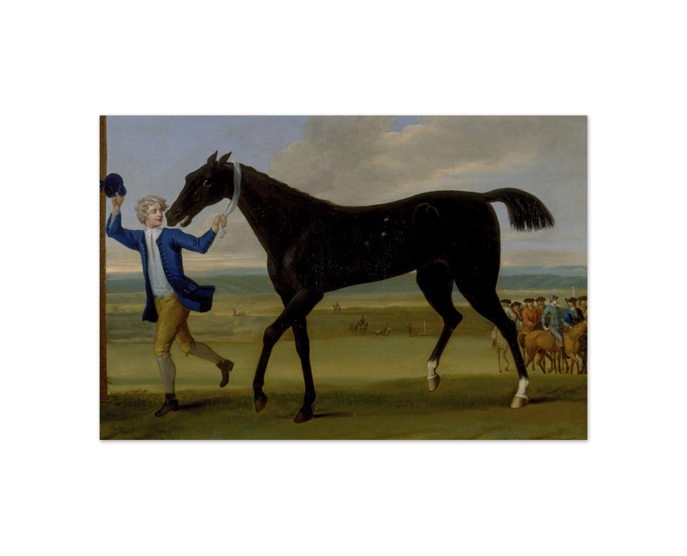 John Wootton - The Duke of Rutland's Bonny Black - Compact / Full Bleed / No Frame