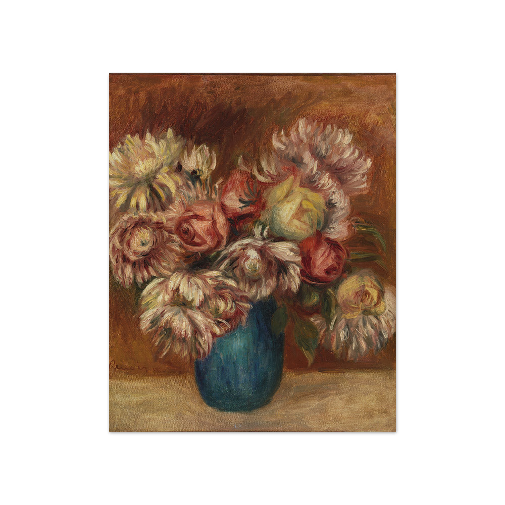 Auguste Renoir - Flowers in a Green Vase - Compact / Full Bleed / No Frame