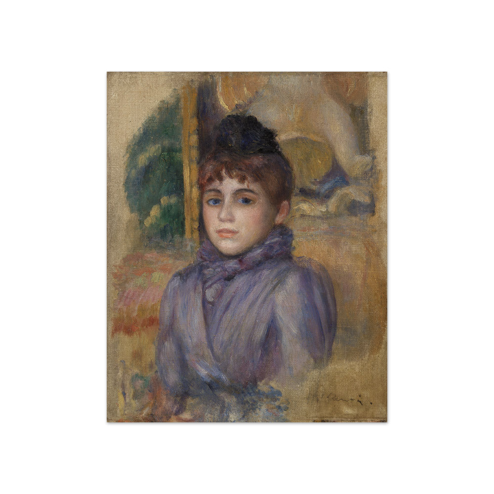 Auguste Renoir - Portrait of a Young Woman - Compact / Full Bleed / No Frame