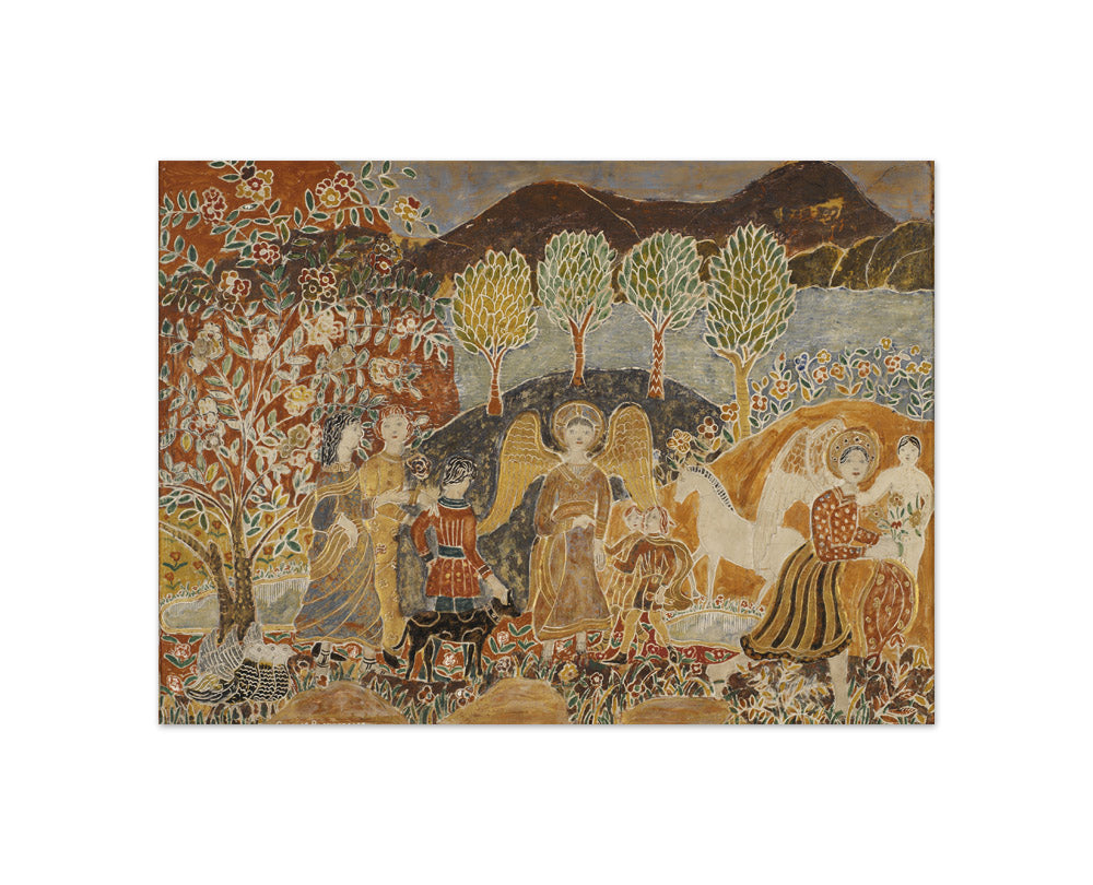 Charles Prendergast - Angels - Compact / Full Bleed / No Frame