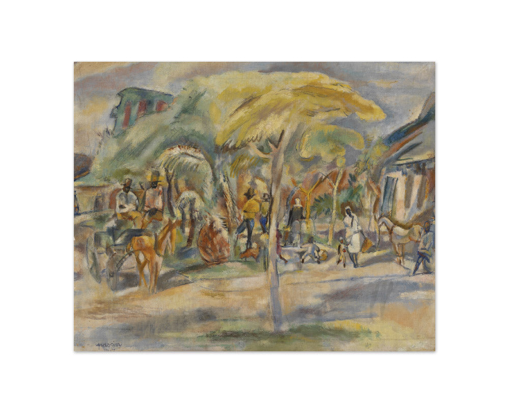 Jules Pascin - Southern Landscape - Compact / Full Bleed / No Frame