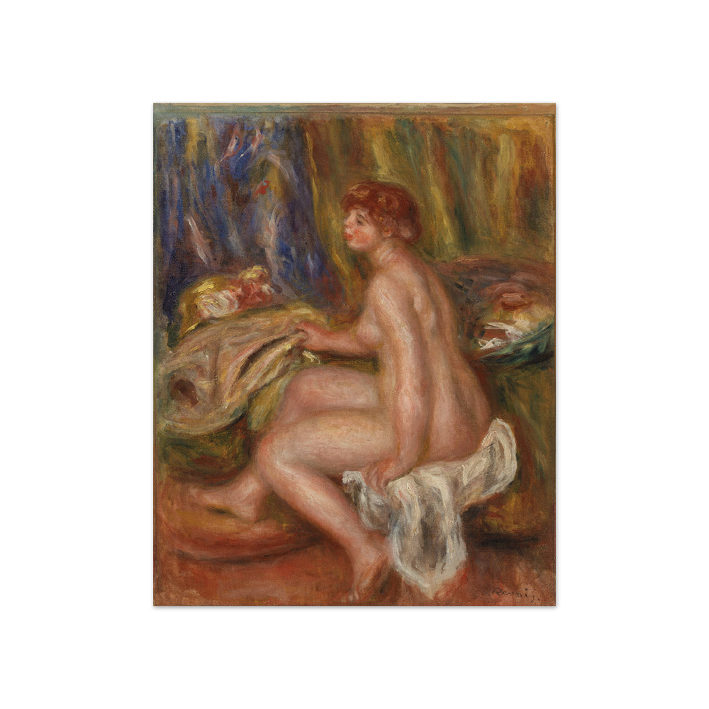 Auguste Renoir - Seated Female Nude, Profile View - Compact / Full Bleed / No Frame