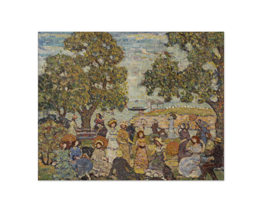 Maurice Brazil Prendergast - Landscape with Figures - Compact / Full Bleed / No Frame