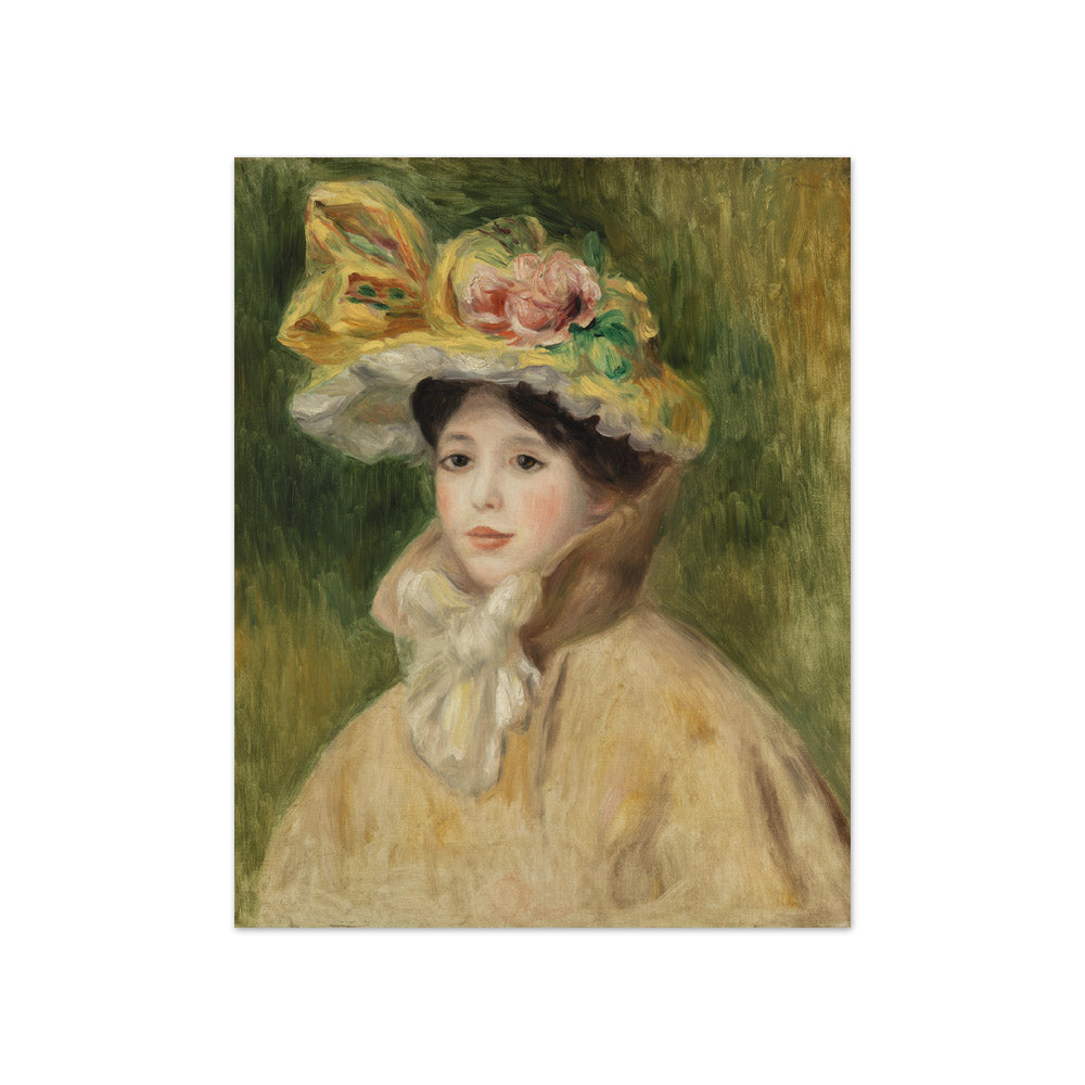 Auguste Renoir - Woman with Capeline - Compact / Full Bleed / No Frame