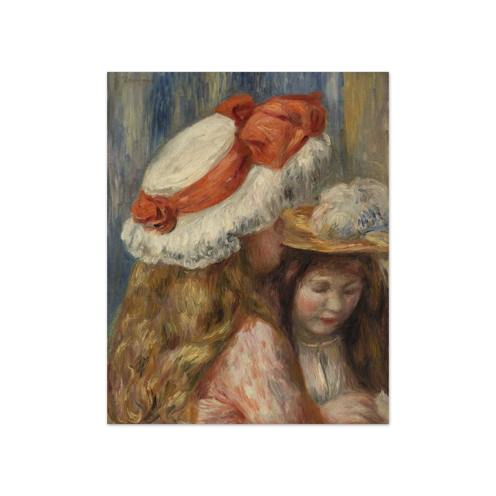 Auguste Renoir - Girls with Hats - Compact / Full Bleed / No Frame