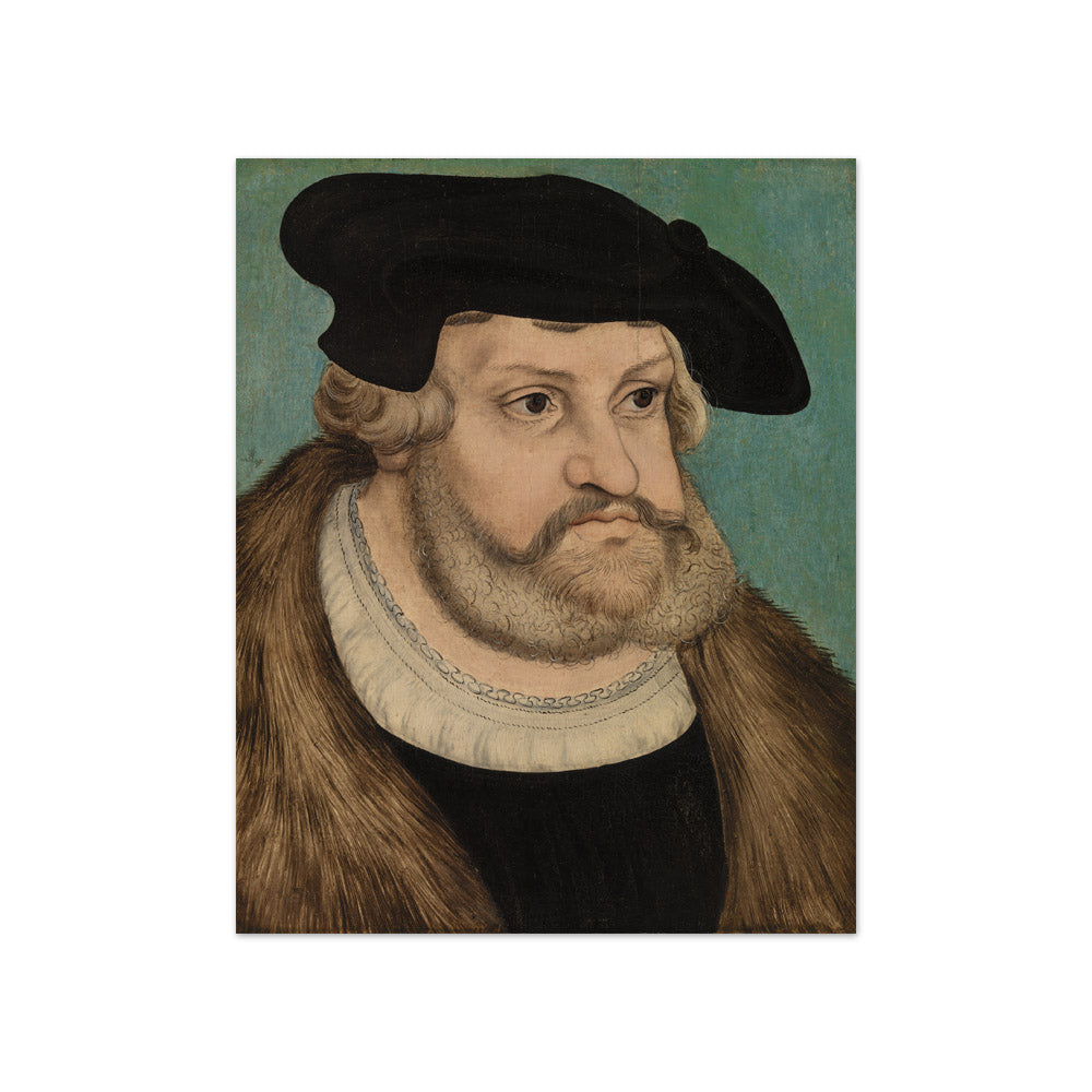 Lucas Cranach the Elder - Portrait of Frederick the Wise, Duke of Saxony - Compact / Full Bleed / No Frame